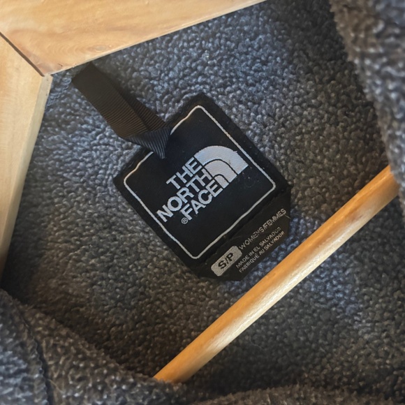 The North Face Denali Fleece Jacket Women’s Small Gray/Black - Picture 3 of 4